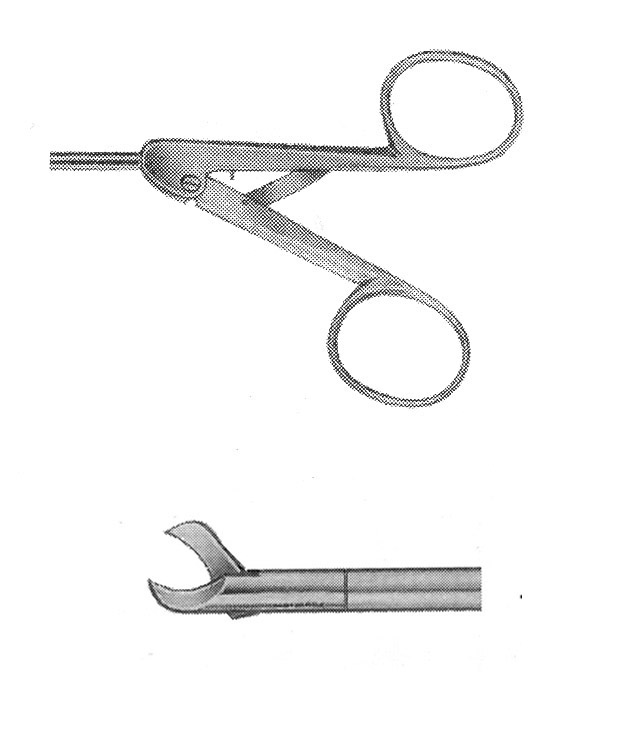 İZOLESİZ MAKAS Z MODEL SAPLI ÇAP : 5MM L:43CM